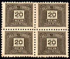 Brasil Taxas 42C Cifra Horizontal Quadra NN