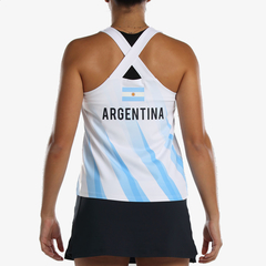 MUSCULOSA ABITA BLANCO - Bullpadel Argentina