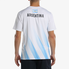 REMERA ABIMO BLANCO - Bullpadel Argentina