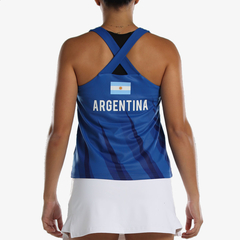 MUSCULOSA ABITA AZUL - Bullpadel Argentina