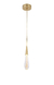 Pendente Led Gota Dourado 33CM