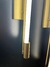 Arandela Luminária de Parede Slim 126cm Dourado na internet