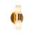 Arandela Requinte Dourado Fosco 21cm - comprar online
