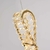 Pendente Cristal Led Paris Dourado 32cm - comprar online