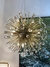 Lustre de Cristal Esfera Dourado 60cm - comprar online
