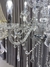 Lustre de Cristal Maria Thereza Transparente 12 Braços na internet