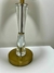 Abajur de Cristal Dourado 56cm na internet
