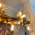 Lustre Pendente Moderno Jabuticaba Palle Dourado Cúpulas Âmbar - Juliana Baczynski Iluminação Decorativa