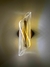 Arandela de Led Paipe Dourado 28cm - Juliana Baczynski Iluminação Decorativa