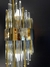 Arandela de Cristal Encanto Dourado Tubos 45cm - Juliana Baczynski Iluminação Decorativa