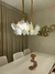 Lustre Pendente Retangular Toscana Dourado - Juliana Baczynski Iluminação Decorativa