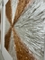 Dupla de Quadro Pintura a Mão 1,00 x 1,00m - Juliana Baczynski Iluminação Decorativa