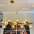 Lustre Pendente Moderno Jabuticaba Palle Dourado Cúpulas Transparente - loja online