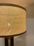 Luminária de Chão Madeira Cúpula Palha Leve na internet