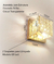 Arandela Moderna de Cristal LUXO III Dourada - loja online