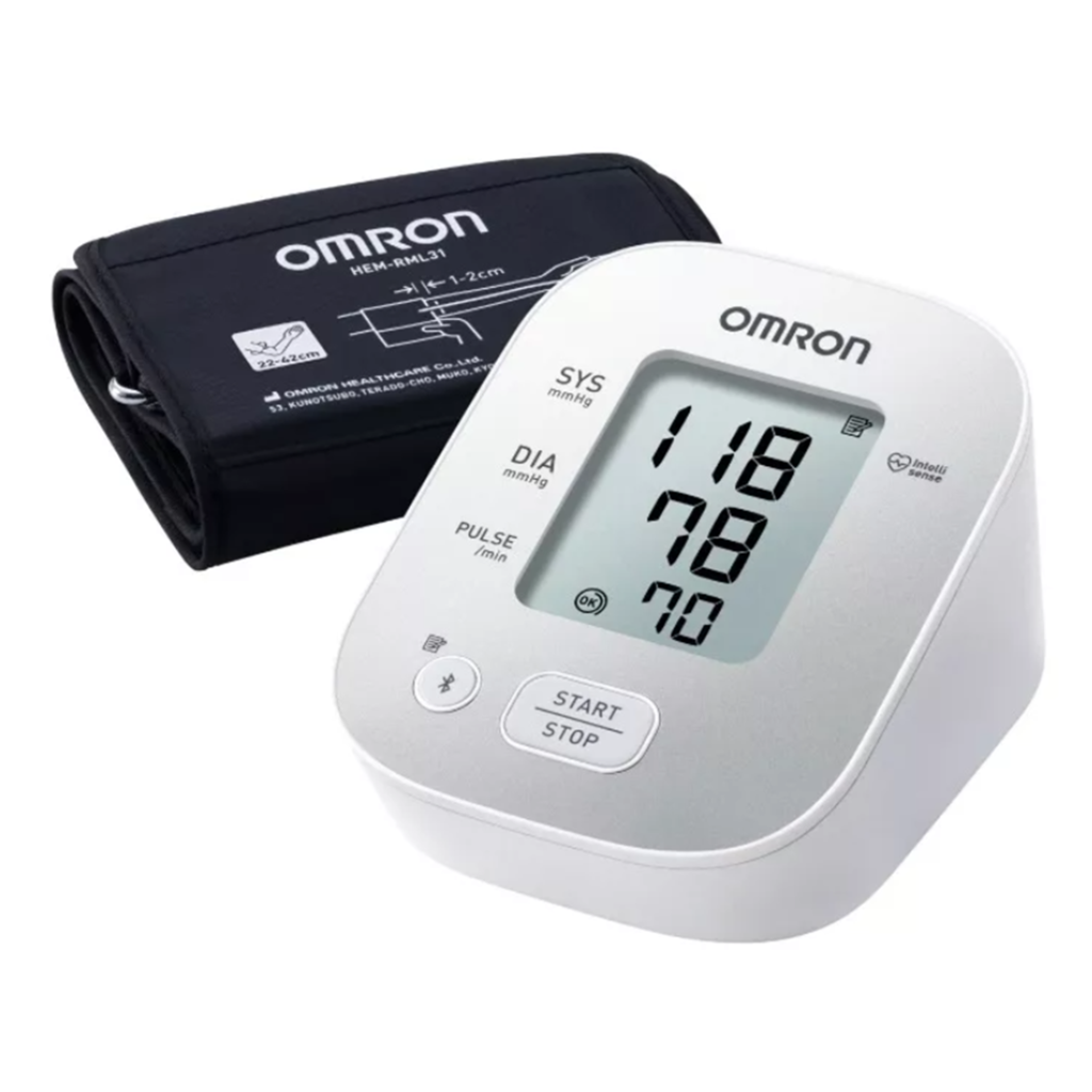 Tensiometro Digital Medidor De Presion Omron Brazo Hem 7144 T2 Bluetooth