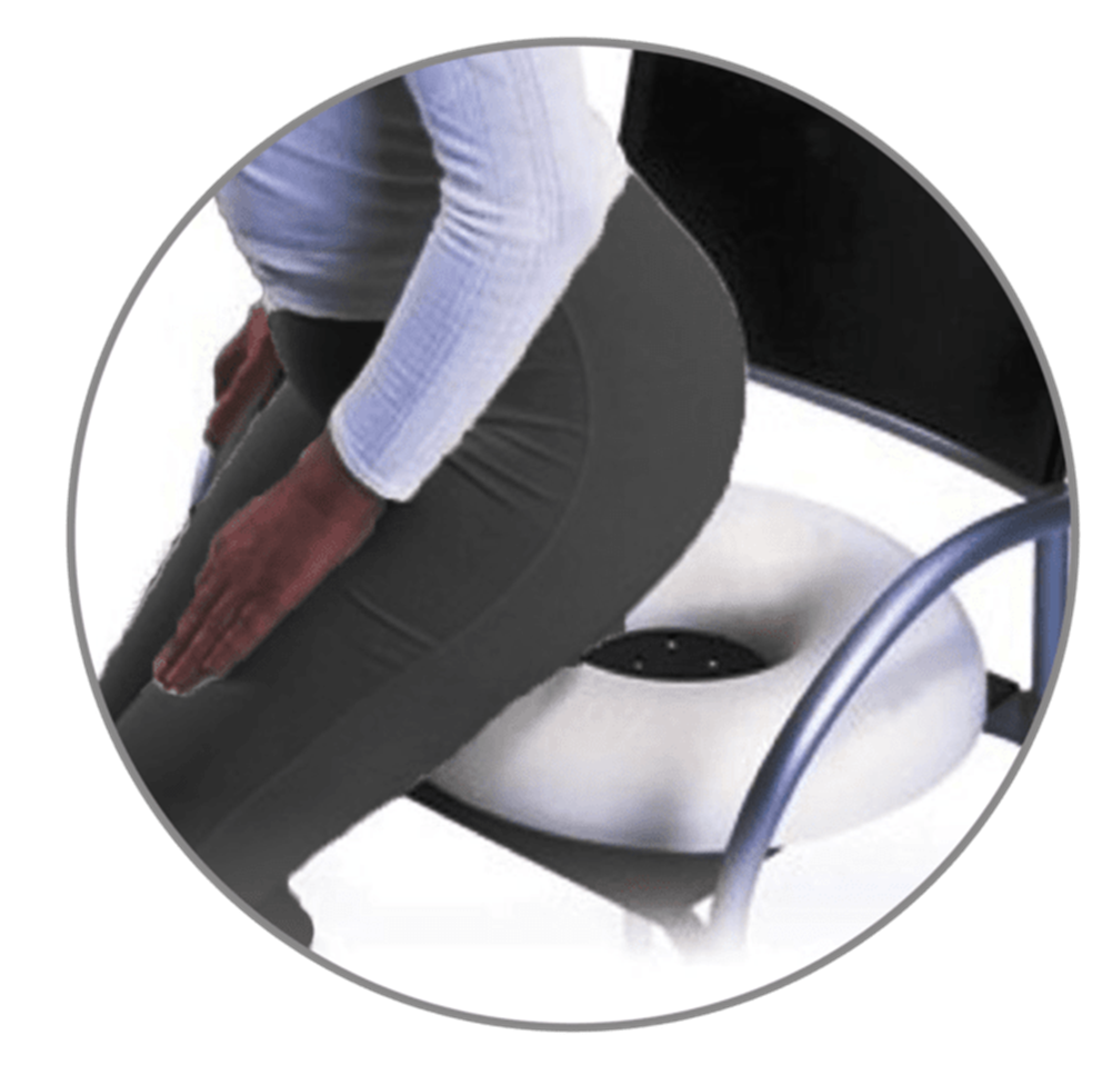Almohada Extra Grande Asiento Anti Escara Dona Ventilada Hemorroide Embarazo SCHWARTZ
