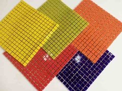 Azulejos Cortados 1.6 X 1,6cm X 16 U. - Mosaiquismo- - tienda online