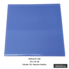 Azulejos Lisos de colores 15 x 15 cm en internet