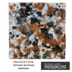 Imagen de Azulejos 15 X 15 Fantasía: SALPICADOS