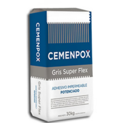 Adhesivo Cemenpox Super Flex Gris x 30 Kilos. Pegamento - comprar online
