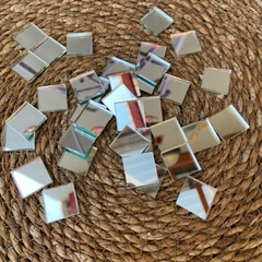 Espejitos Cuadrado 2 x 2 cm x 100 gs- - Buenos Aires Mosaicos