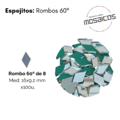 Espejitos: Rombos 60º - comprar online