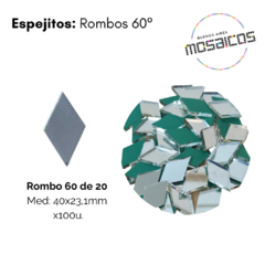 Espejitos: Rombos 60º - Buenos Aires Mosaicos