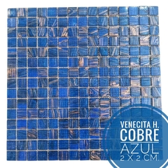 Venecitas Edic. Limitada: Hilo Cobre Azul 2 x 2 cm. GB62-3 - comprar online