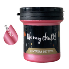 Pintura Metalizada Oh My Chalk! X 110 Cc. GOLD RED - comprar online