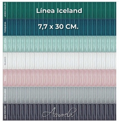 Iceland Acuarela 7,7 x 30,5 cm x mts2 - Ingresar y seleccionar color. - comprar online