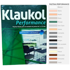 Pastina Klaukol Performance X 1 Kilo - CAJA en internet