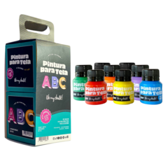 Pintura para Tela Oh My Chalk! Kit ABC 8 potes x 40 cc. - comprar online