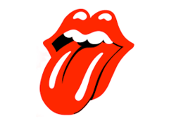 Cartel chapa Lengua Rolling Stones 29 x 22 cm. en internet