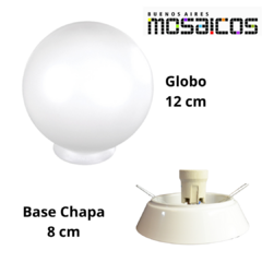 Luminarias Globos + Base Colgar CHAPA en internet