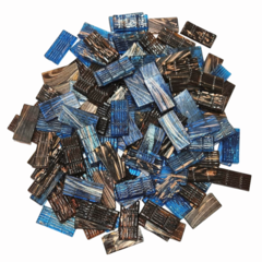 Venecitas Rectangular 4,7 x 2,2 cm Hilo de Cobre x 100 gs (12u aprox) - comprar online