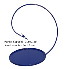 Chapa Terminación epoxi - PORTA ESPIRAL- COLORES en internet