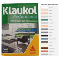 Pastina Klaukol Performance X 5 Kilo - CAJA en internet