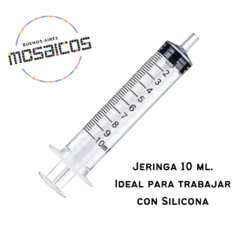 Jeringa 10 cc. para Aplicar silicona