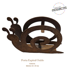Porta Espiral Chapa: Oxidados. (ver diseños) - comprar online