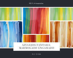 Azulejos 15 X 15 Fantasía: MARMOLADOS ENGAMADOS - Buenos Aires Mosaicos