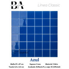 Malla Vidrio: Pentaglas Linea CLASSIC - Buenos Aires Mosaicos