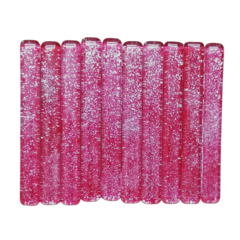 Vitro Color Con Glitter - Palitos 1 x 7 cm x 10 unidades - Vidrio - Buenos Aires Mosaicos