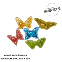 Vitro Fusion: Mariposas 50x20 mm x 5u. Surtidos.