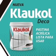 Pastina Deco Acrilica Klaukol x 1,5 Kilos - tienda online