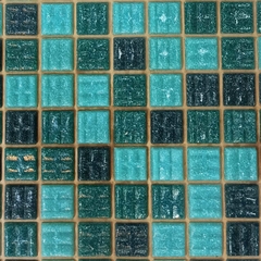 Venecitas Mix Clasicas Importadas 2x2 cm - Plancha X 225u. - Buenos Aires Mosaicos