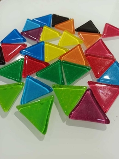 Vitro Color Triangulos x 10 unidades - comprar online