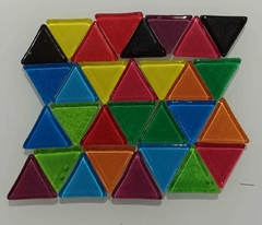 Vitro Color Triangulos x 10 unidades en internet