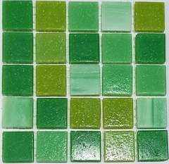 Venecitas Edic. Limitada Mix Verde Opal 2 x 2 cm - - comprar online