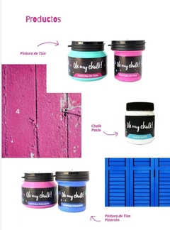 Pintura De Tiza Oh My Chalk! NEGRO - tienda online